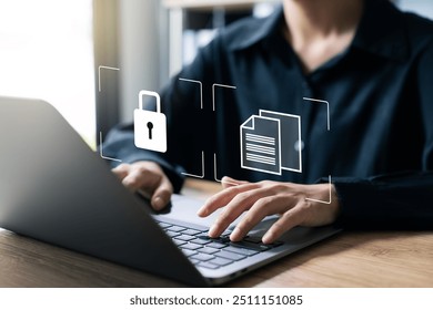 Cybersecurity, data protection, information privacy, antivirus, and secure internet technologies, organizations and individuals Protecting personal data, enhances security. - Powered by Shutterstock