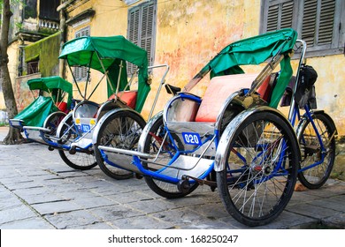 Cycle Rickshaw( Cyclo ) In Hoi An, Vietnam