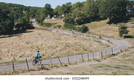 Cycling In Burgundy In France