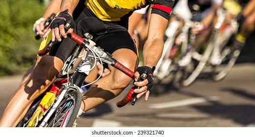 cycling competition - Shutterstock ID 239321740