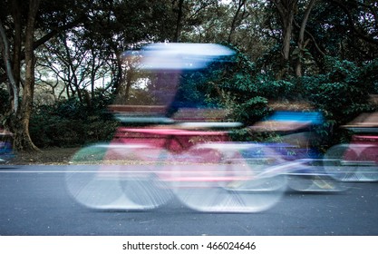 Cyclist At East Coast Park