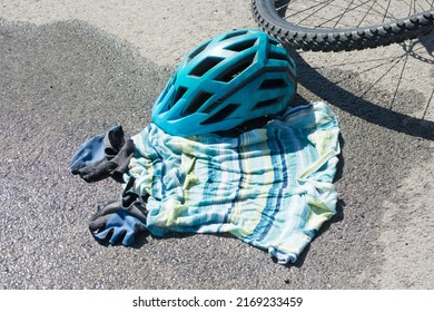 Cyclist Melted Riding Hot Pavement During Texas Summer