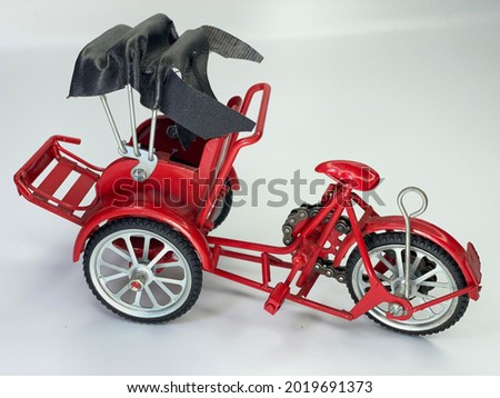 The cyclo is a three-wheel bicycle taxi that appeared in Vietnam during the French colonial period after a failed attempt to introduce rickshaws