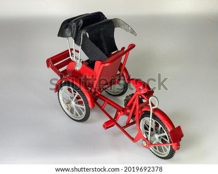 The cyclo is a three-wheel bicycle taxi that appeared in Vietnam during the French colonial period after a failed attempt to introduce rickshaws