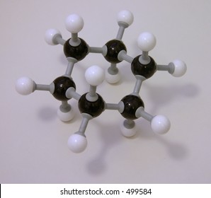 Cyclohexane Molecular Model