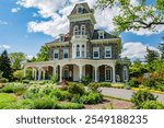 Cylburn Mansion on a Beautiful Spring Day, Baltimore Maryland USA