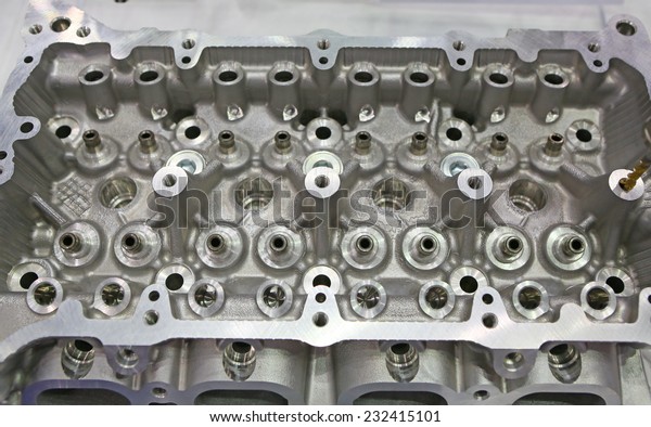 cylinder head of car engine
