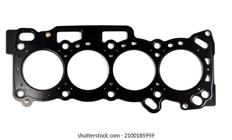 Cylinder Head Gasket Isolated On White Background