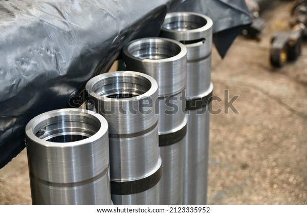 Cylinders for high\
pressure hydraulic oil\
pumps.