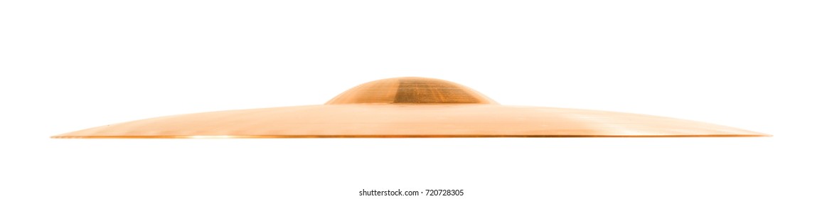 Cymbal Isolated On White