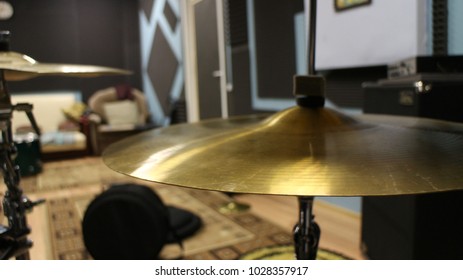 Cymbals in the studio