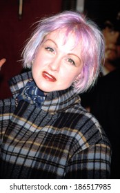 Cyndi Lauper at NY premiere of THE GREEN MILE, April 29, 1999