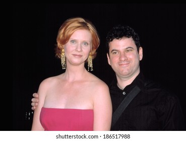 Cynthia Nixon And Danny Moses At Premiere Of SEX & THE CITY, NY 7/16/2002