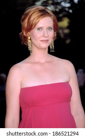 Cynthia Nixon At Premiere Of SEX & THE CITY, NY 7/16/2002