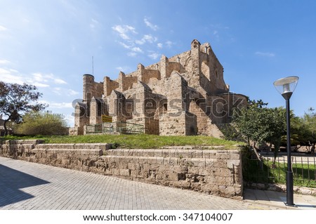 Cyprus, Famagusta, St.Peter and St.Paul cathedral aka Sinan Pasha mosque