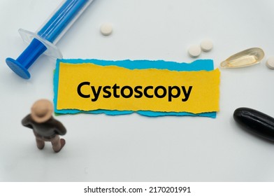 Cystoscopy Word Written On Slip Colored Stock Photo 2170201991 ...