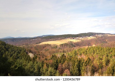 Czech countryside. Location: Europe, Czech Republic, Klokocske skaly - Shutterstock ID 1200436789