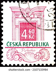 CZECH REPUBLIC, Circa 2009: Stamp From The 