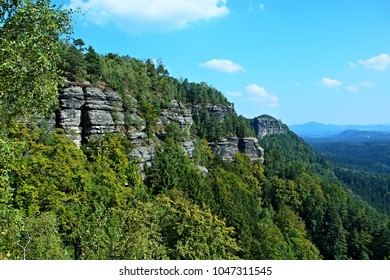 Czech Republic-rocks In Bohemian Switzerland