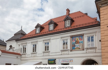 Czestochowa, Poland - August 9, 2022: Jasna Góra Monastery In  Częstochowa, Poland