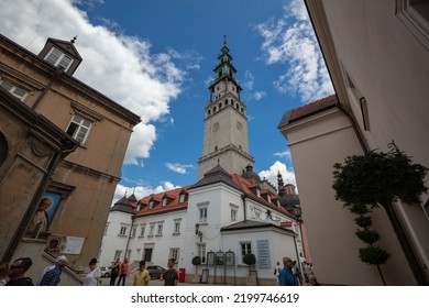 Czestochowa, Poland - August 9, 2022: Jasna Góra Monastery In  Częstochowa, Poland