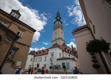 Czestochowa, Poland - August 9, 2022: Jasna Góra Monastery In  Częstochowa, Poland