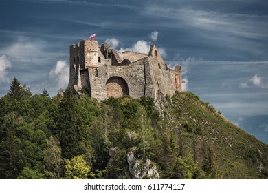 Czorsztyn Castle In Poland