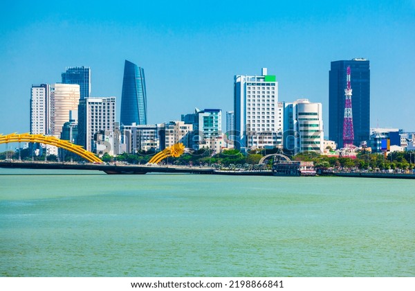 Da Nang City Centre Skyline Aerial Stock Photo 2198866841 | Shutterstock