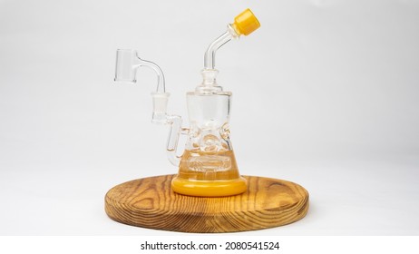 Dab Rig Glass Art for Dabbing Cannabis Extracts Oil Live Resin Wax Concentrate