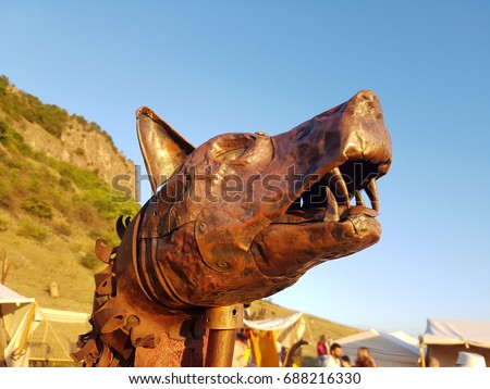 Dacic wolf (Dacian Draco)