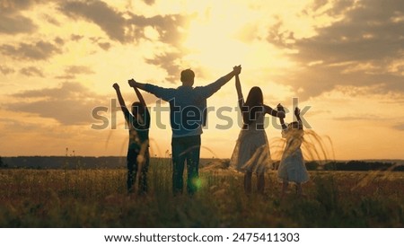 Similar – Image, Stock Photo A walk on the stormy North Sea