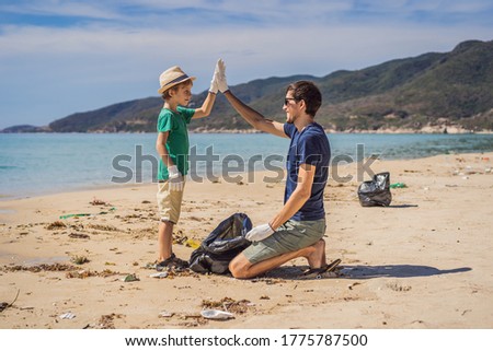 Similar – Foto Bild Handschuh am Strand.