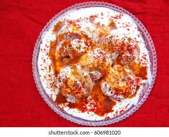 Dahi Bhalle Famous Indian Street Food