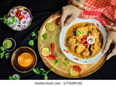 Dahi Chicken, A Traditional Bengali Dish 