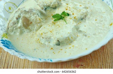 Dahi Machha - Traditional Oriya Delicacy Made Of Fish In A Spicy Yogurt Based Sauce.