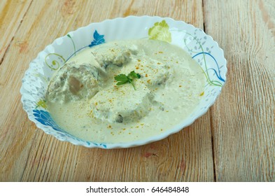 Dahi Machha - Traditional Oriya Delicacy Made Of Fish In A Spicy Yogurt Based Sauce.