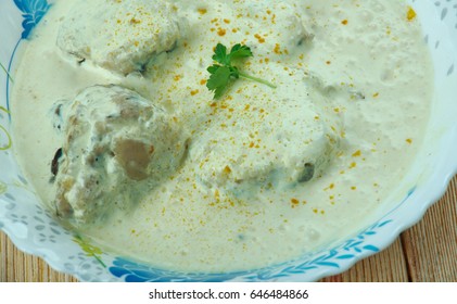 Dahi Machha - Traditional Oriya Delicacy Made Of Fish In A Spicy Yogurt Based Sauce.