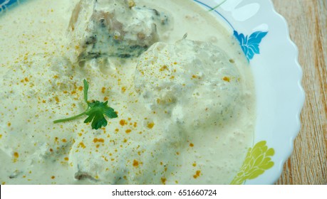 Dahi Machha - Traditional Oriya Delicacy Made Of Fish In A Spicy Yogurt Based Sauce.