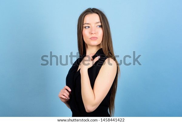Daily Simple Makeup Cosmetology Beauty Attractive Stock Photo