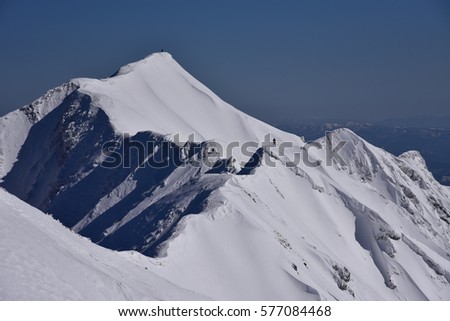 Daisen in Winter 
