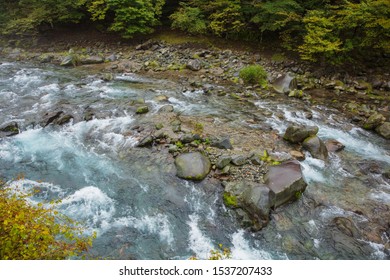 Daiya River In Nikko National Park 