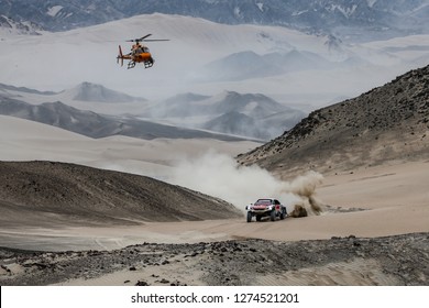 Dakar Rally 2018. Peru, Bolivia, Argentina. From Lima To Cordoba. 6/20 Jenuary 2018. Sebastien Loeb And Daniel Elena, Peugeot 3008 DKR.