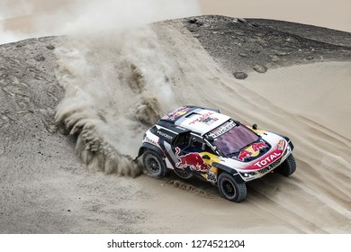 Dakar Rally 2018. Peru, Bolivia, Argentina. From Lima To Cordoba. 6/20 Jenuary 2018. Sebastien Loeb And Daniel Elena, Peugeot 3008 DKR.