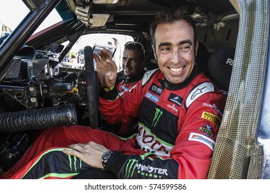 Dakar Rally In Paraguay, Bolivia, Argentina. 2/14 Jenuary 2017. Nani Roma, Mini.