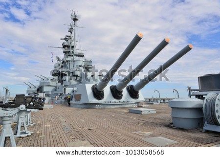 A Dakota class battleship