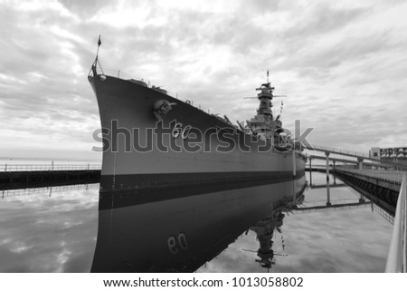 A Dakota class battleship