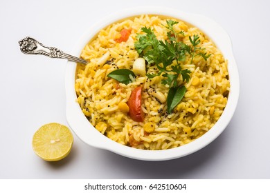 Dal Khichadi Khichdi Tasty Indian Recipe Stock Photo 642510604 ...