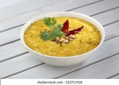 Dal Tadka Curry , Indian Traditional Dish 