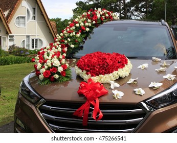Wedding Car Silk Flower Decoration Flowers Wedding Centerpieces Artificial Fake Flower Garland Wreath Rustic Wedding Aliexpress