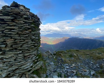 Dale Head Trig Point Mountain Views